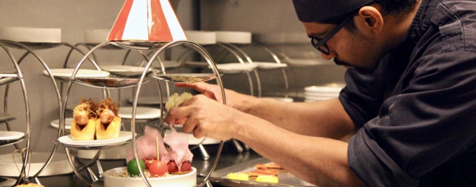 Culinaire carrousel in Waldorf Astoria Amsterdam