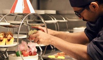 Culinaire carrousel in Waldorf Astoria Amsterdam