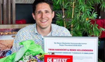 Twan Hakvoort en Renée Hellendoorn Meest Markante Horecaondernemers Flevoland