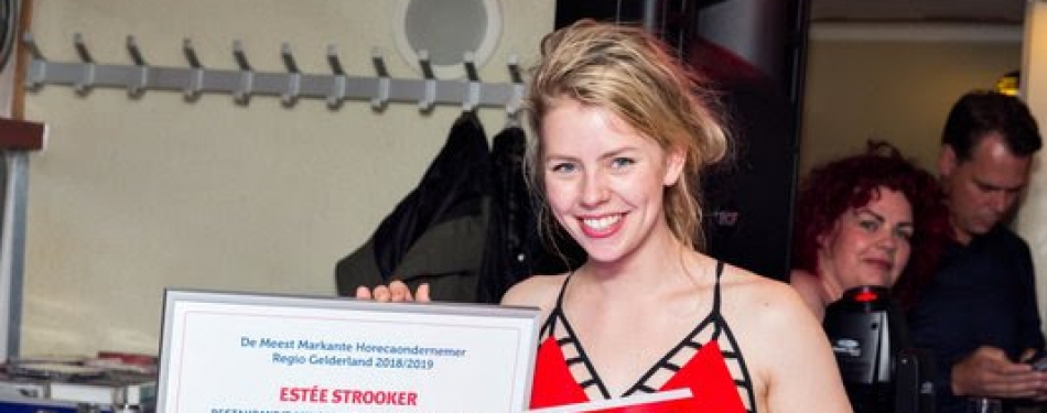 Estée Strooker Meest Markante Horecaondernemer van Gelderland