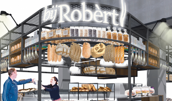 Robèrt van Beckhoven opent bakkerij en kiosk in winkelcentrum