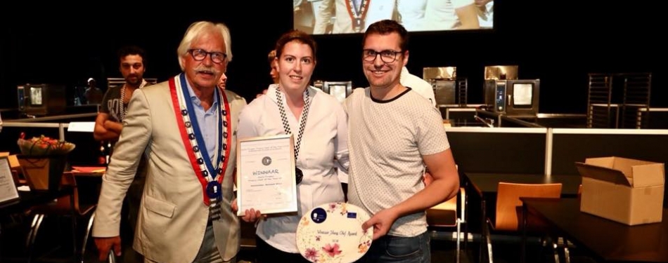 Manouk Wols (Restaurant Dell’arte) wint Young Chef Award 2018