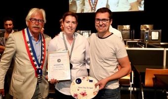 Manouk Wols (Restaurant Dell’arte) wint Young Chef Award 2018