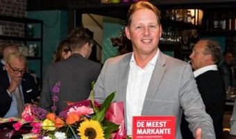 Mike Bosman van blooming in Bergen Meest Markante Horecaondernemer van Noord-Holland