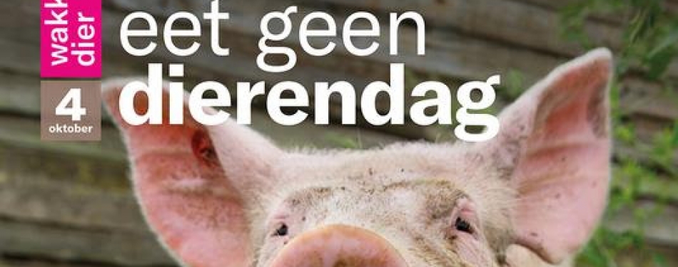 Is het 'Eet Geen Dierendag' in jouw zaak?