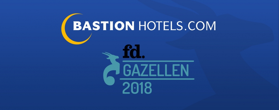 Bastion Hotels wint FD Gazellen Award 2018