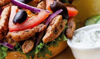 Bagels & Beans presenteert Vega(n) Gyros bagel