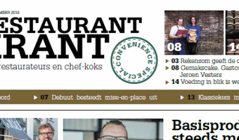 Download nu de convenience-uitgave van De RestaurantKrant