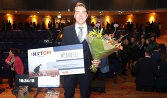 Justus van Dam wint The NXT GM Challenge en wordt een jaar lang General Manager