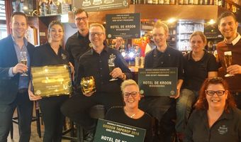 Hotel Café De Kroon wint Gouden Fust 2018