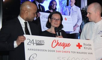 24H Chefs haalt 55.600 euro op voor het Rode Kruis