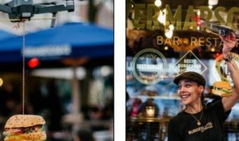 Ter Marsch & Co bezorgt burger per drone