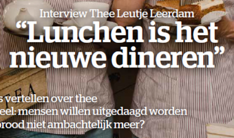 Juni-editie Lunchroom: alles over thee, terras-etiquette, gebak en brood
