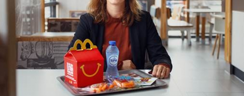 Voortaan altijd groente of fruit in het Happy Meal