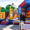 Kinderdag bij strandpaviljoen in Noordwijk