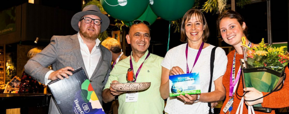 Veggies On Fire wint Gaia Green award 2019