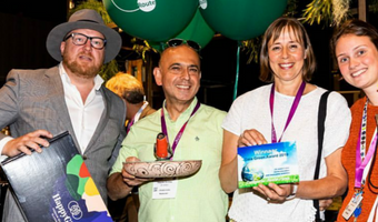 Veggies On Fire wint Gaia Green award 2019