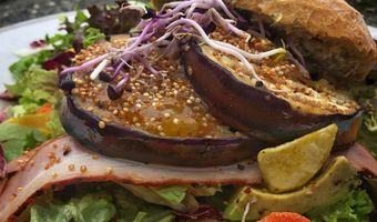 Genomineerde nummer 3: Gegrilde Aubergineburger