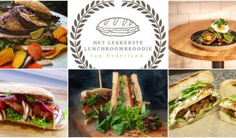 Dit zijn de vijf finalisten voor de award voor het Lekkerste Lunchroombroodje van Nederland