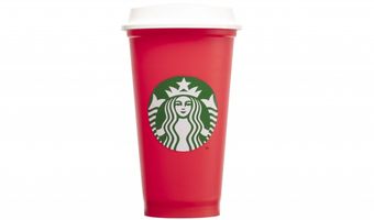 De red cups zijn terug bij Starbucks