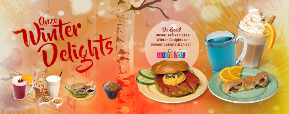 Opbrengst wintermenu Bagels & Beans naar Muziekids