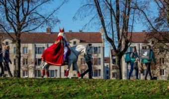 Deliveroo help de Sint een handje