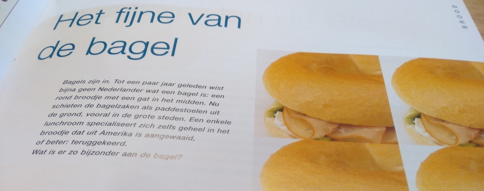 Het fijne van de bagel