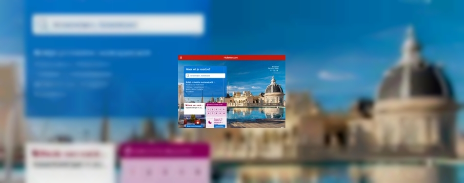 Mobiele hotelboekingen vaak voor dezelfde dag