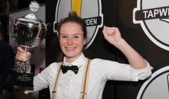 Amber Ott is de beste biertapper van Nederland