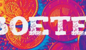 Dwangsom voor café met menubord op terras