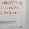 Humor en ontspanning in de lunchroom van de toekomst