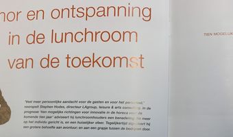 Humor en ontspanning in de lunchroom van de toekomst
