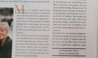 Een mijnwerkerszoon verovert de beau monde