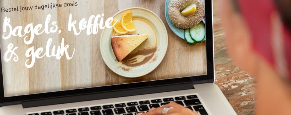 Bagels & Beans lanceert online bestellen