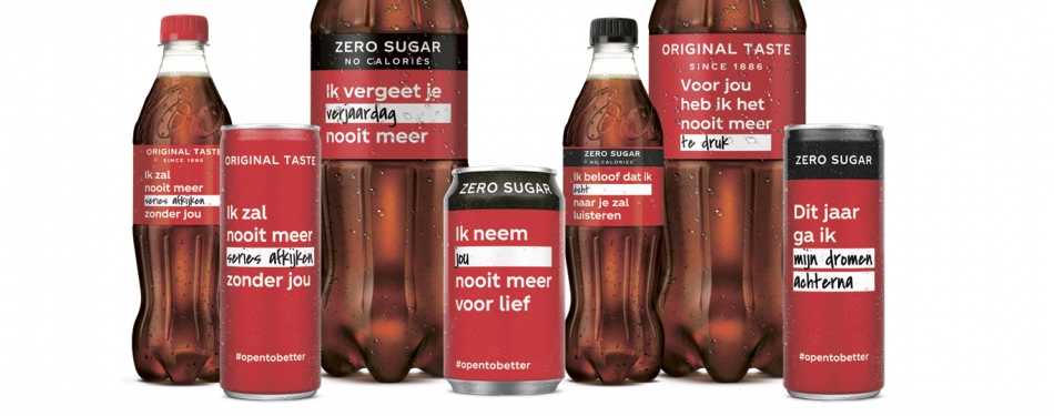 Coca-Cola lanceert campagne ‘Open To Better’