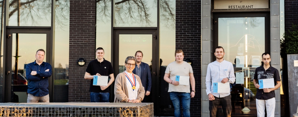 Eerste diploma SVH Gespecialiseerd kok uitgereikt aan Kookstudio Thorn