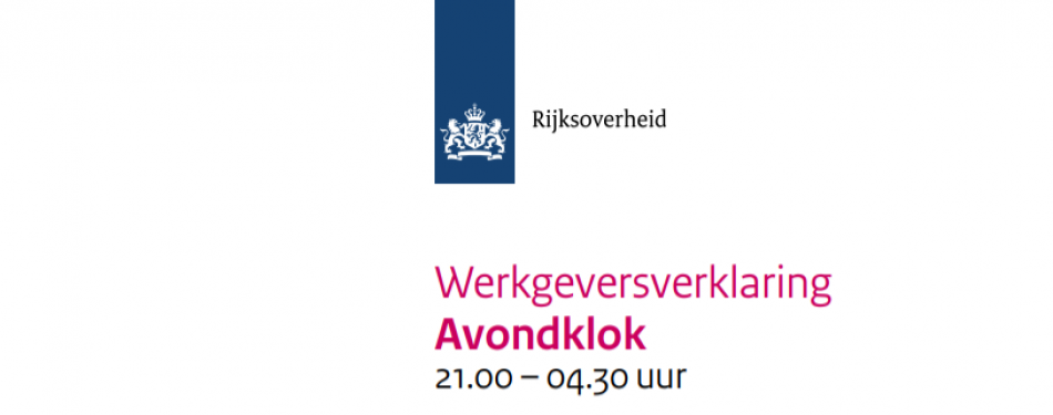 Download hier de werkgeversverklaring avondklok