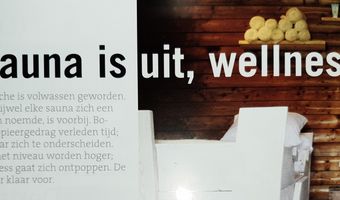  De sauna is uit, wellness is in