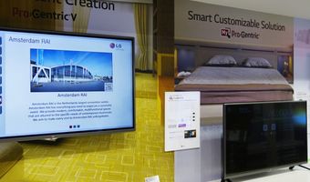 De hotelkamer wordt een multimedia suite