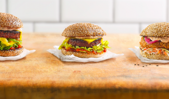 Tijdelijk vegan burgerrestaurant tijdens Nationale Week Zonder Vlees 