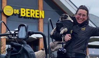 Restauranteigenaresse fietst het hele land door als horecastatement