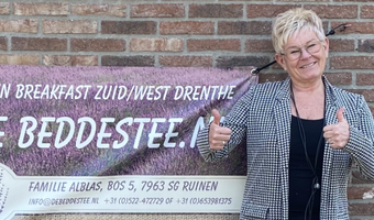 B&B De Beddestee; een Drents gastenverblijf aan de rand van het brinkdorp Ruinen