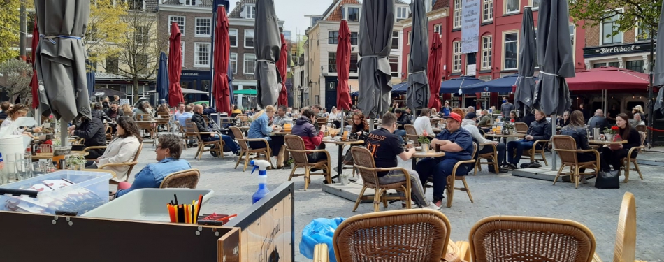 Fotoverslag: Nederlandse horeca beleeft heropening terrassen