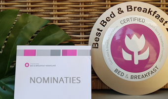 Kanshebbers Beste Bed & Breakfast van Nederland 2021 bekend