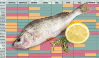 Visposter: koop vis in het juiste seizoen