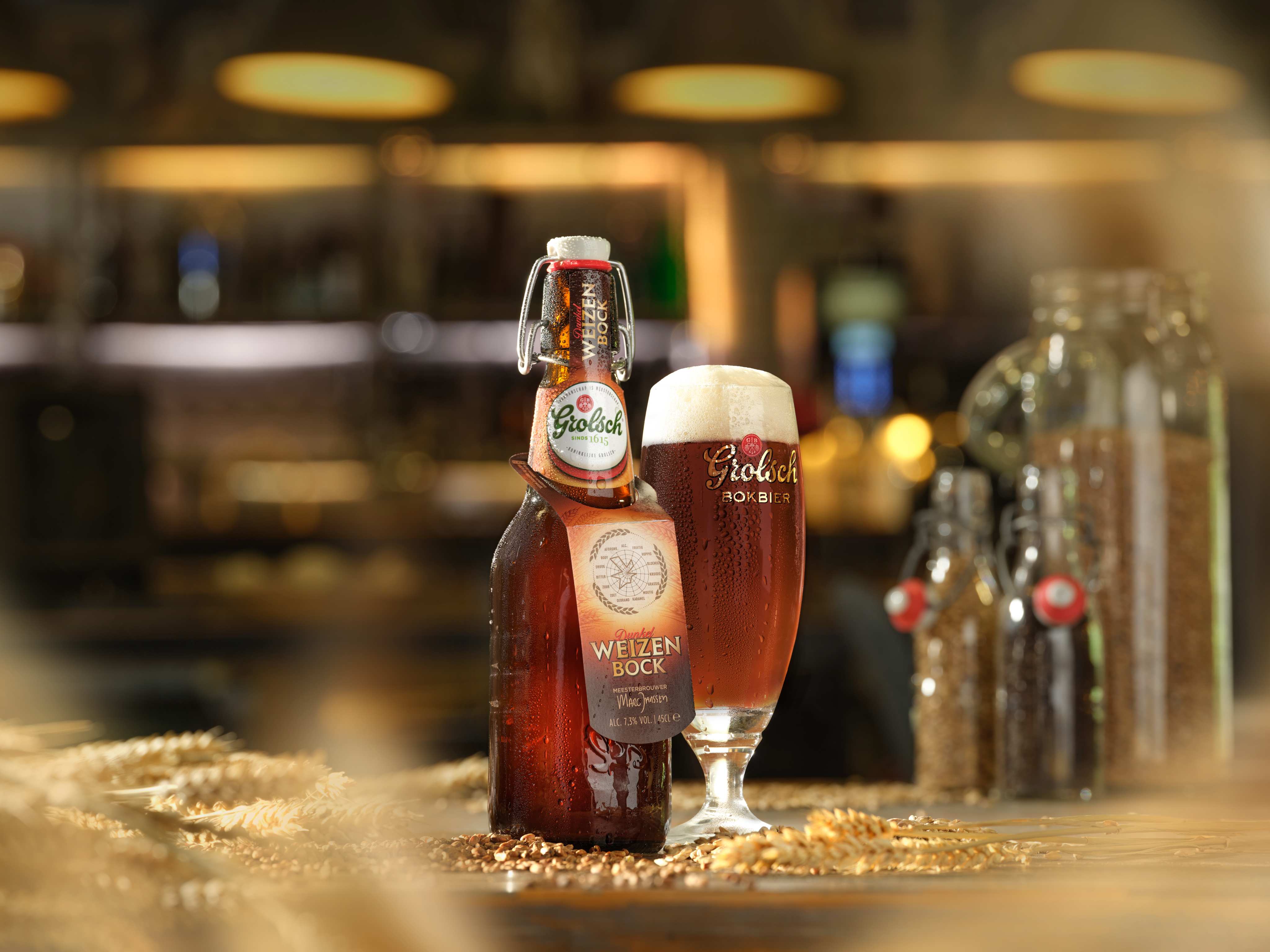 Koninklijke Grolsch introduceert Dunkel Weizenbock