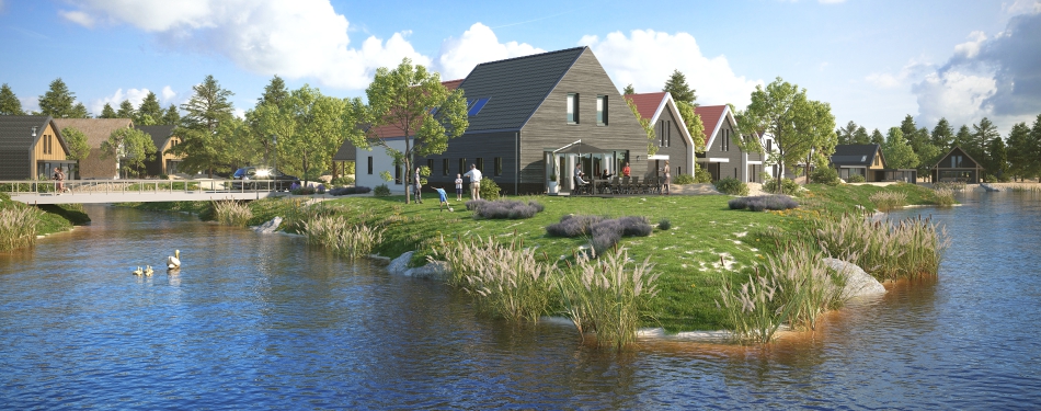 Symbolische eerste heipaal markeert start bouw Dormio Resort