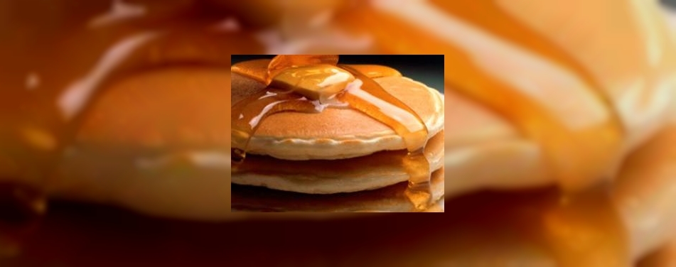  American pancakes bij Starbucks