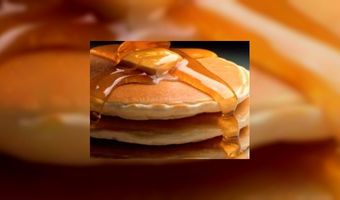  American pancakes bij Starbucks