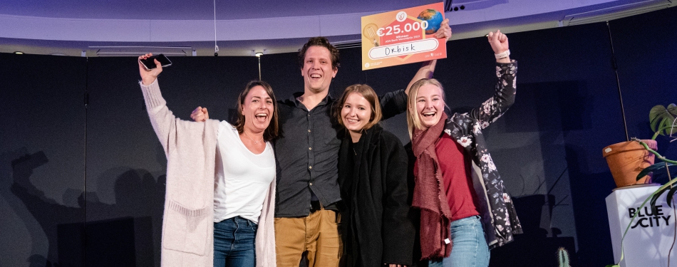 Winnaar ASN Bank Wereldprijs gaat voedselverspilling tegen met kunstmatige intelligentie